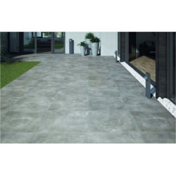Dalle Carrelage RECTIFIEE 60x60x2 ASSEN GRAPHITE
