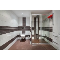 Carrelage mural blanc mat 30x90 Rectifié