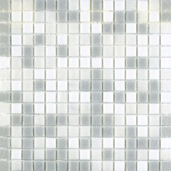 Mosaique de verre Blanc MIX 30x30