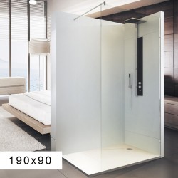 Paroi de douche Transparente 190x90